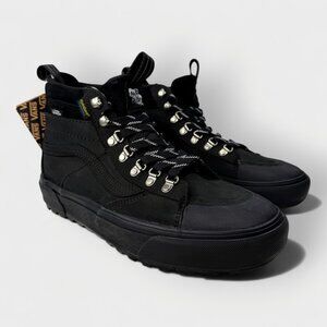 Vans Sk8-Hi DR MTE-2 Blackout/Black Iguchi MTE Hi-Top Sneaker Boot Men 8.0 W 9.5